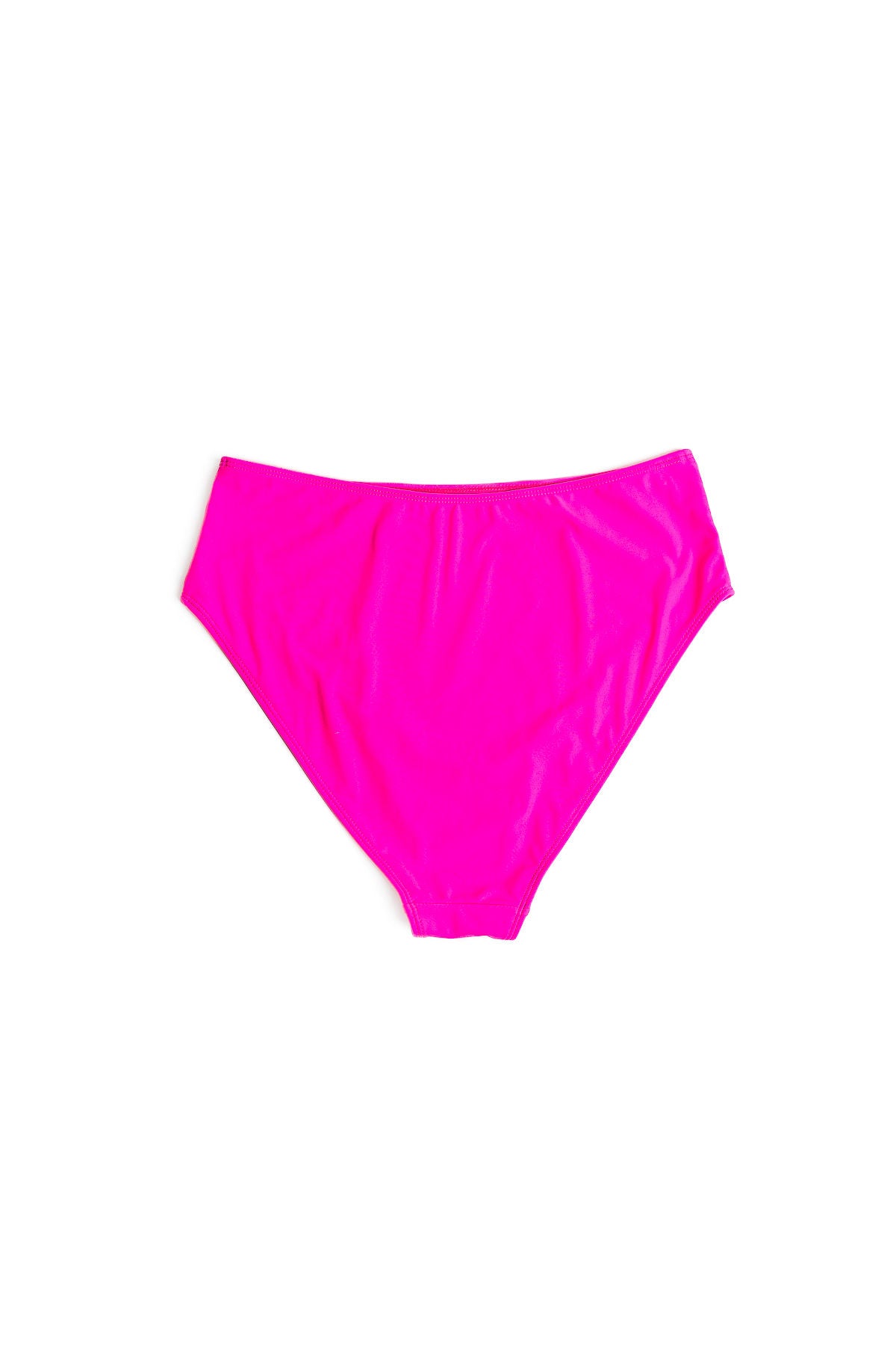 Knallpinkes High Waist Unterteil