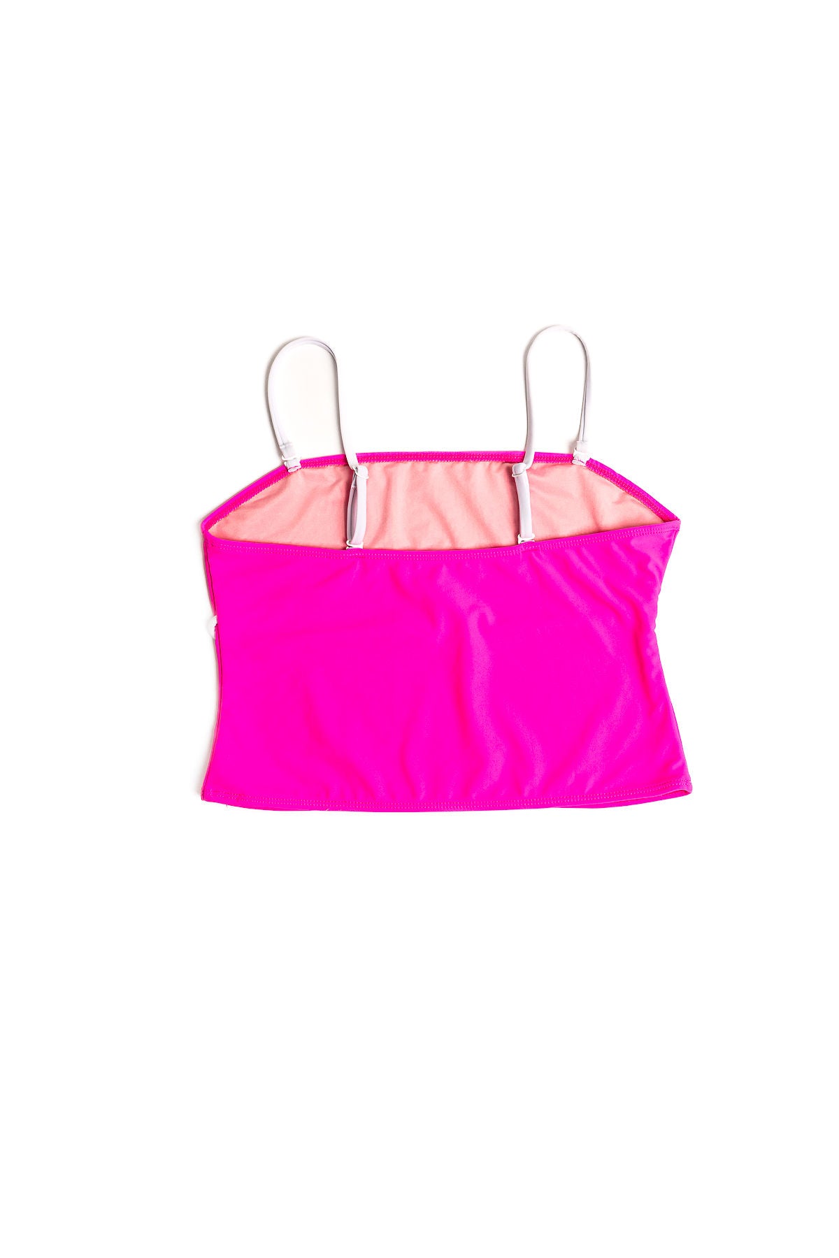 Knallpinker Tankini