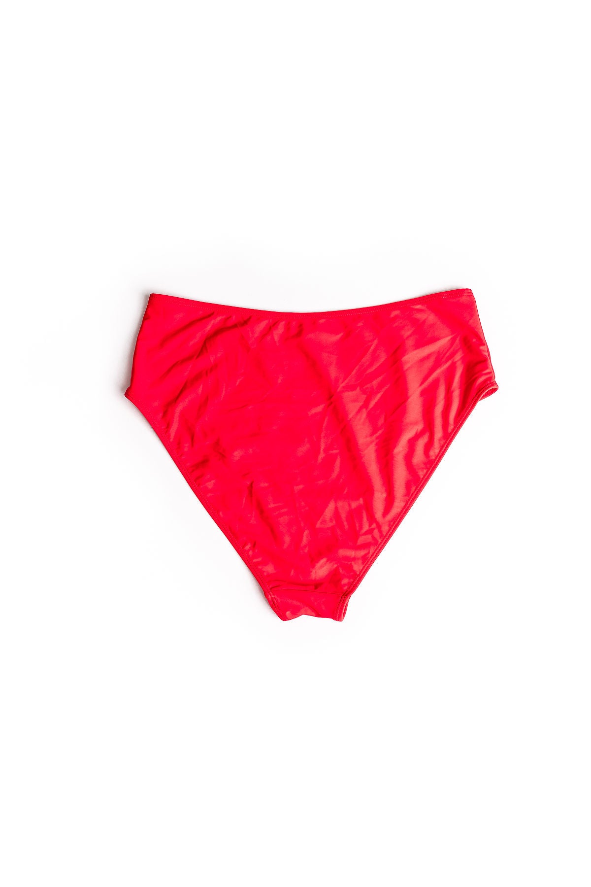 Rotes High Waist Unterteil