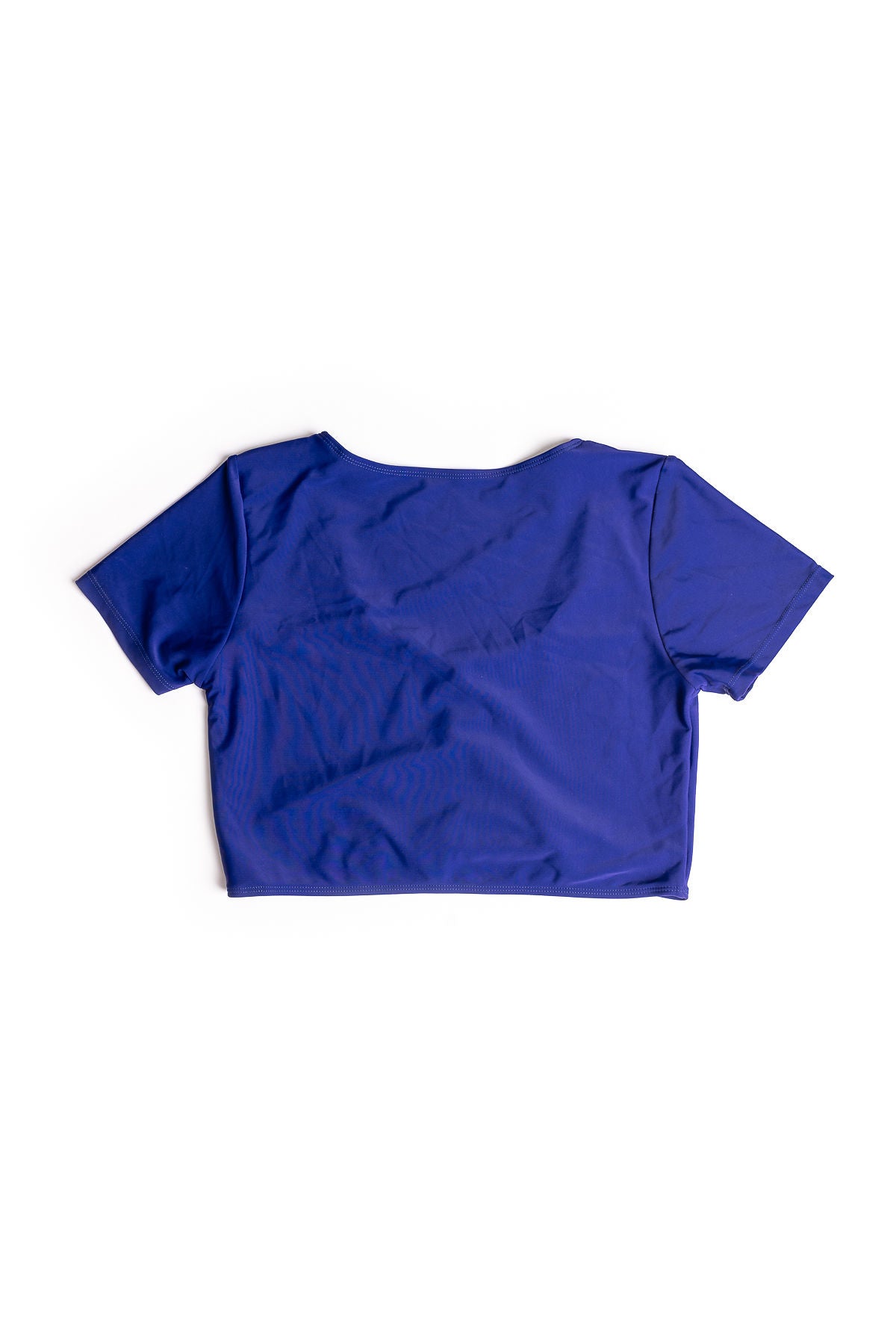 Dunkelblaues Crop Top