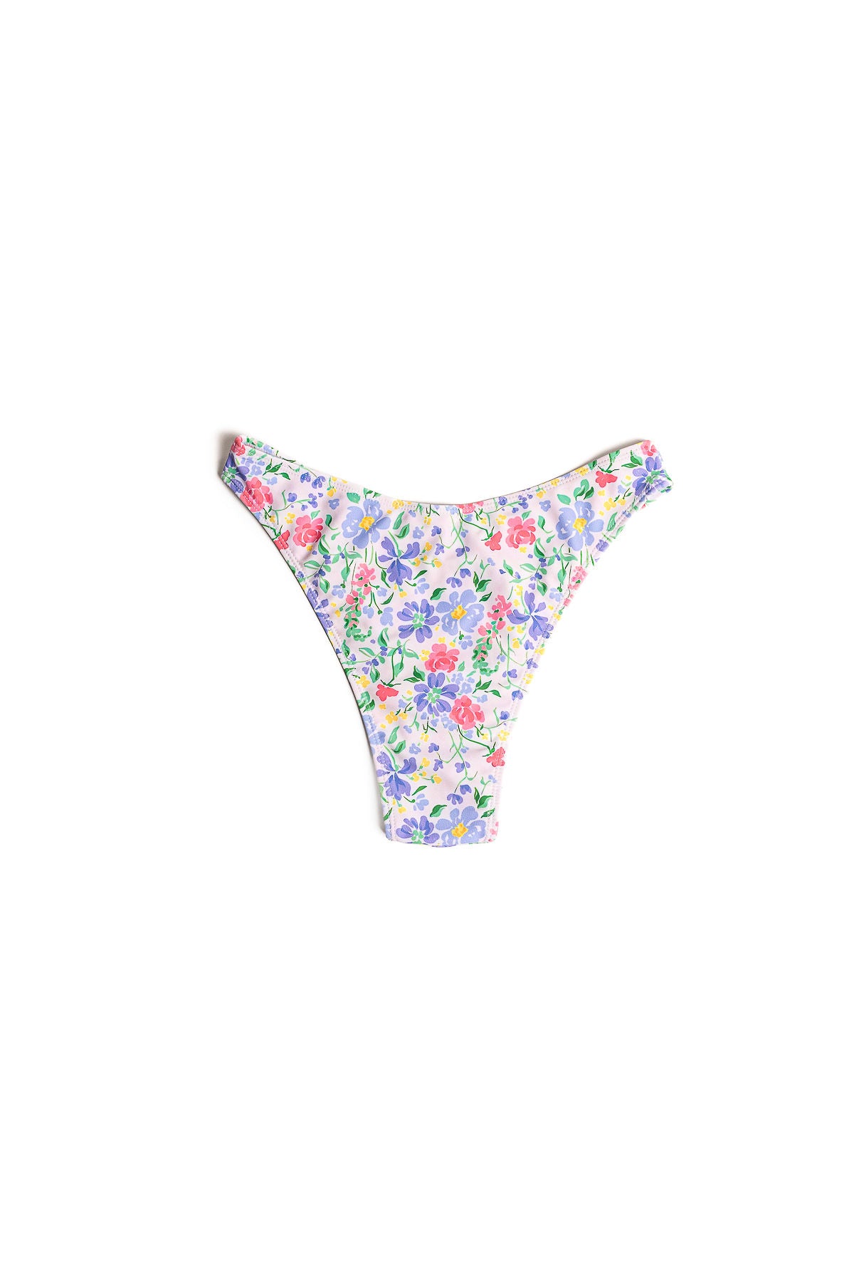 Buntes Florales High Leg Unterteil