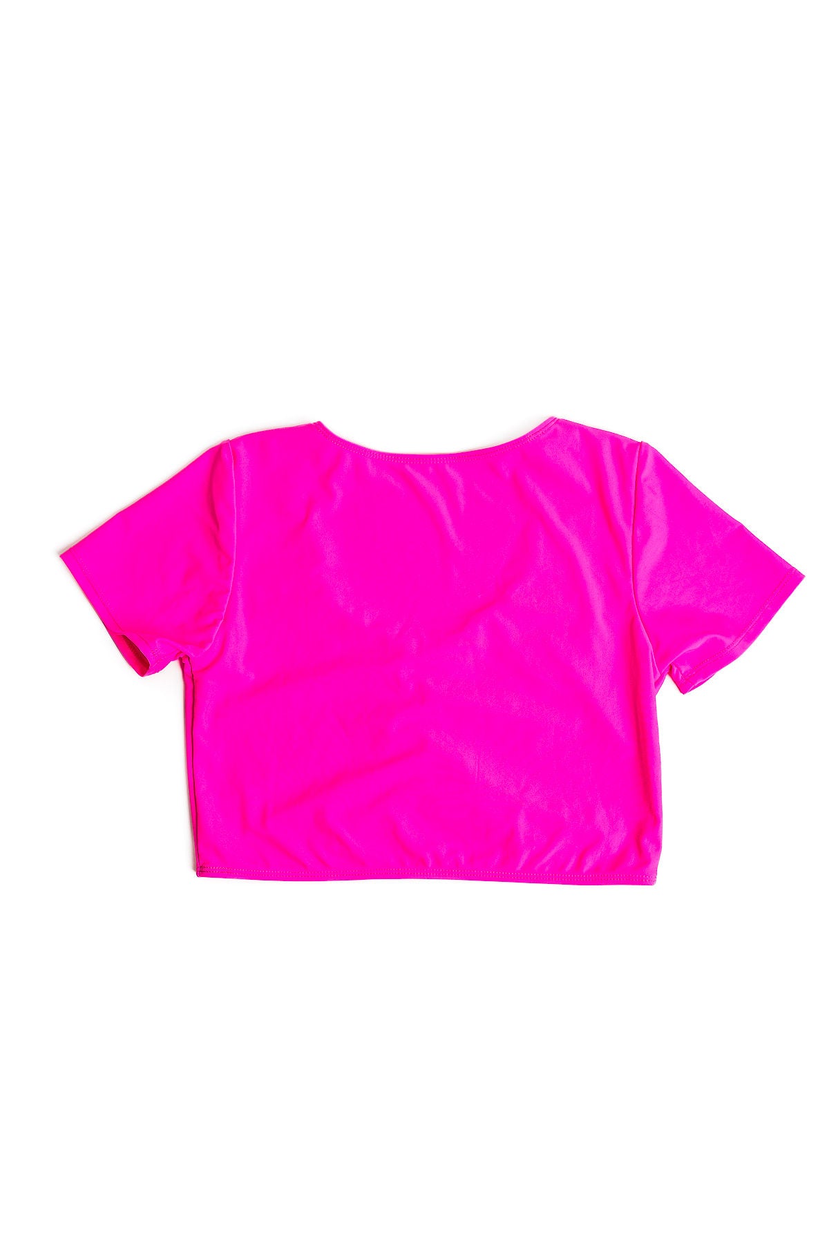 Knallpinkes Crop Top