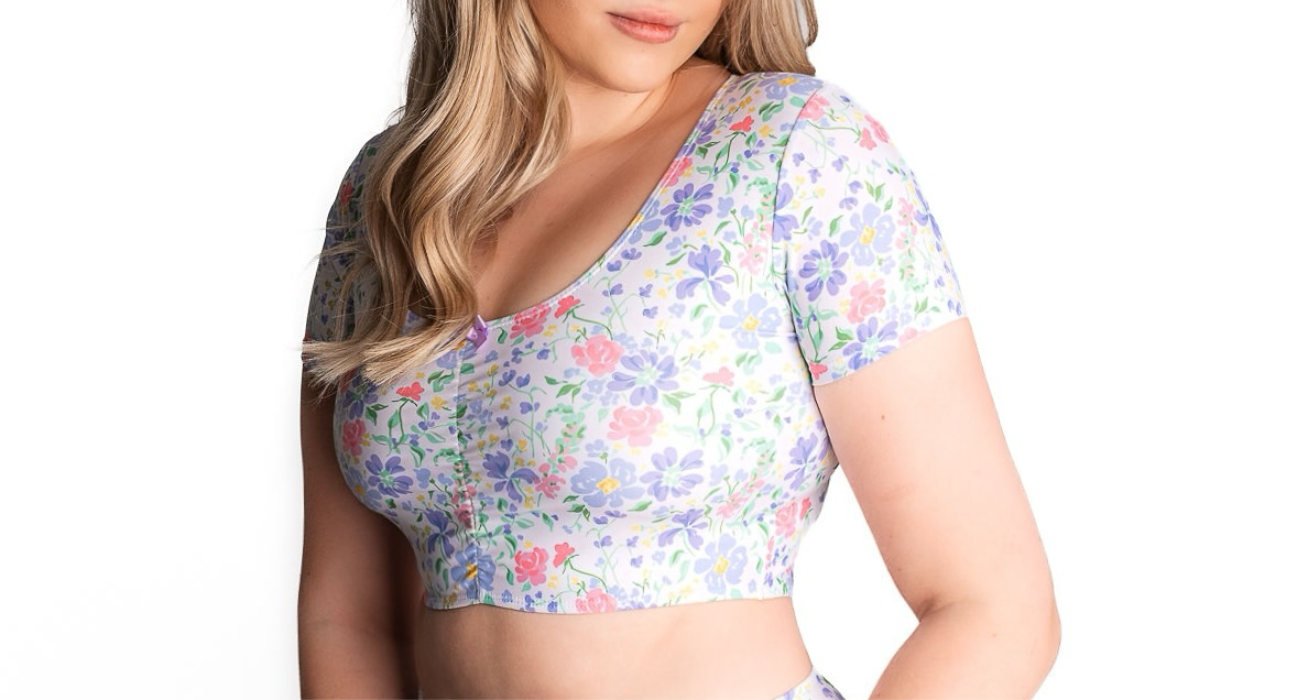 Buntes Florales Crop Top