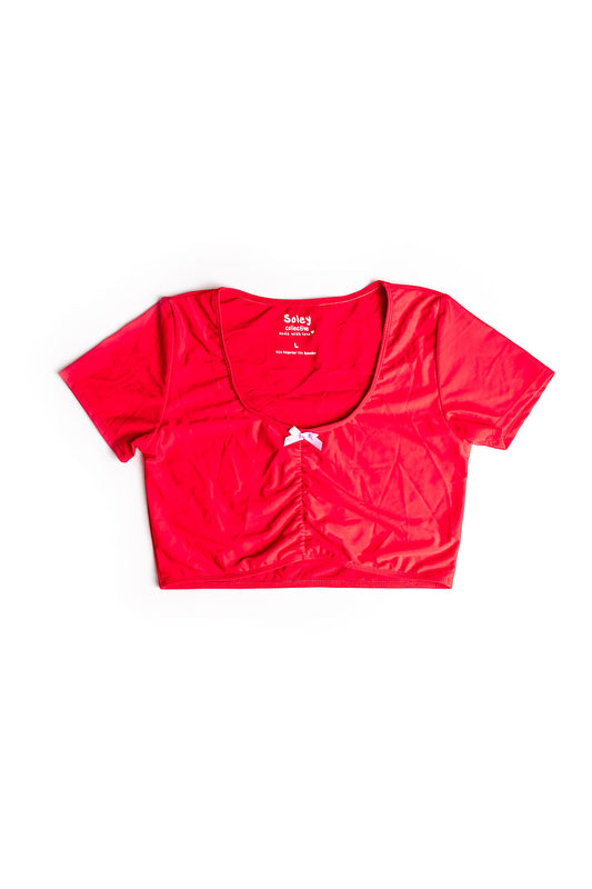 Rotes Crop Top