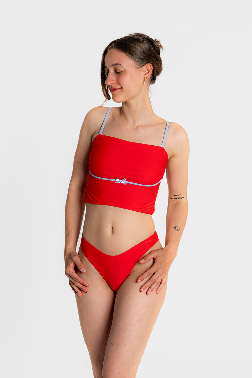 Rotes Tupe Top